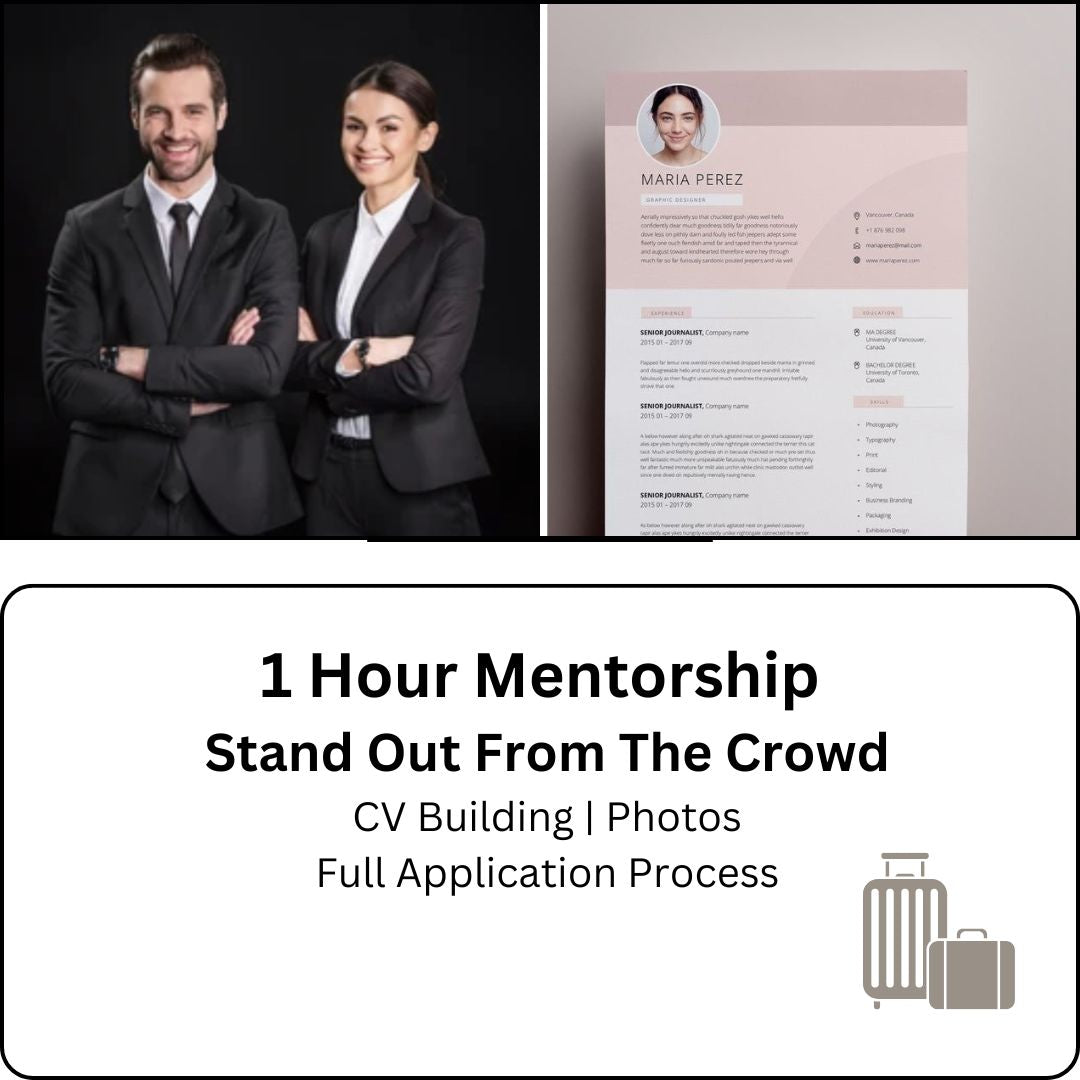 1-hour Mentorship with a VIP Flight Attendant | Get the job!